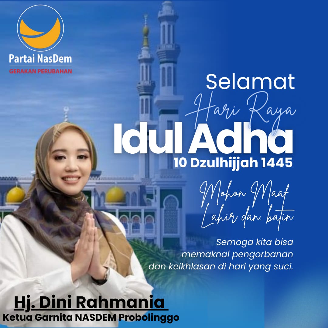 Hj. Dini Ramania, Ketua Garnita Nasdem Probolinggo