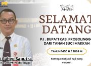 Kepala Dinas PUPR Probolinggo Mengucapkan Selamat Datang dari Tanah Suci Makkah