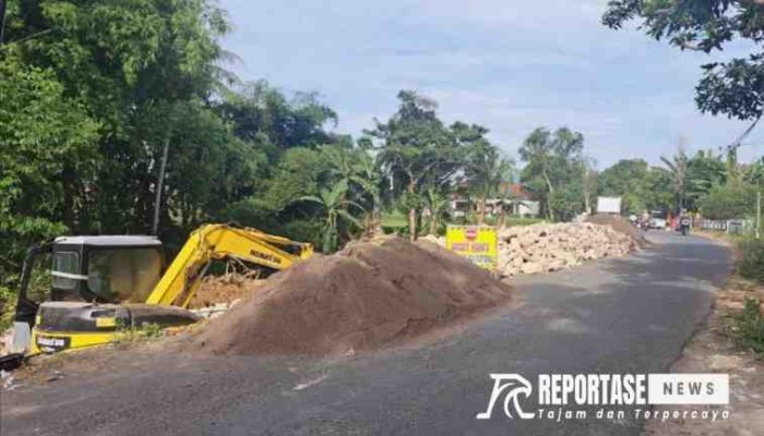 Proyek Rp19,6 Miliar, Kualitas Bahan Material Diragukan