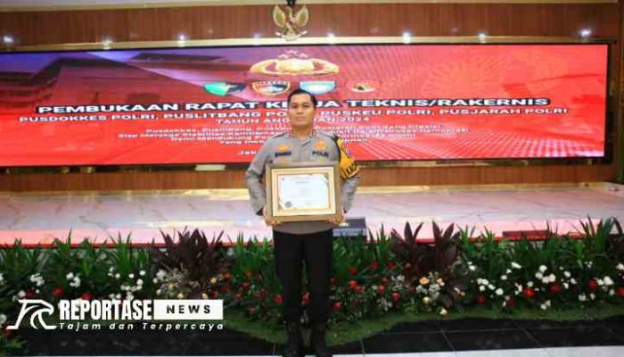 Polres Nganjuk Terima Penghargaan IKPA Terbaik Polri 2023 dari Kementrian Keuangan RI