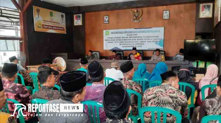 Baksebangpol menggelar sosialisasi organisasi kemasyarakatan