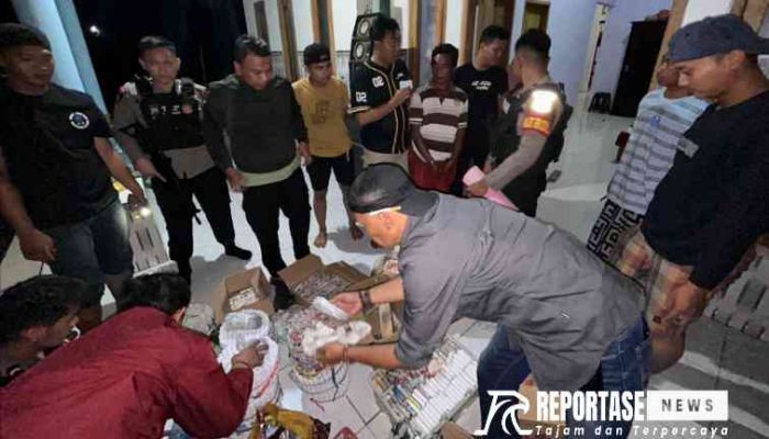 Polres Probolinggo Amankan Ratusan Bahan Peledak Jenis Mercon