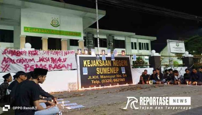Aksi Solidaritas, FPK Sumenep Minta Jaksa Hanis Bertanggungjawab
