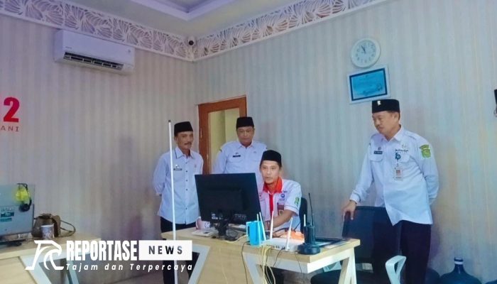 Sekda Sumenep Tinjau Sistem Integrasi Call Center 112 Tingkat Kecamatan dan Desa