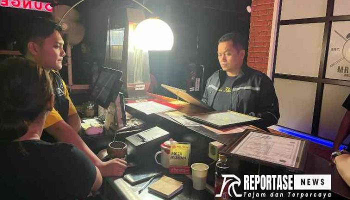 Razia Caffe, Polres Sumenep Amankan 34 Orang dan Puluhan Dos Miras