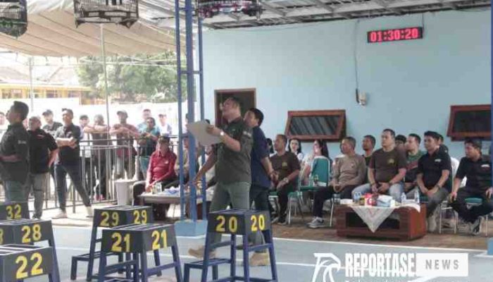 Lomba Burung Berkicau Sambut HUT Bhayangkara Ke-78 Polres Sumenep 
