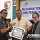 Letkol Arh Joko Sukoyo, S.Sos. M. Han. Dandim 0825/Banyuwangi, bersama Direktur Utama Akshara Institute Ahmed Kurnia,