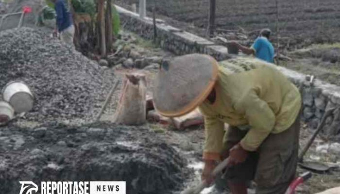 Pembangunan Drainase Saluran Air Desa Putren Mulai Dikerjakan 