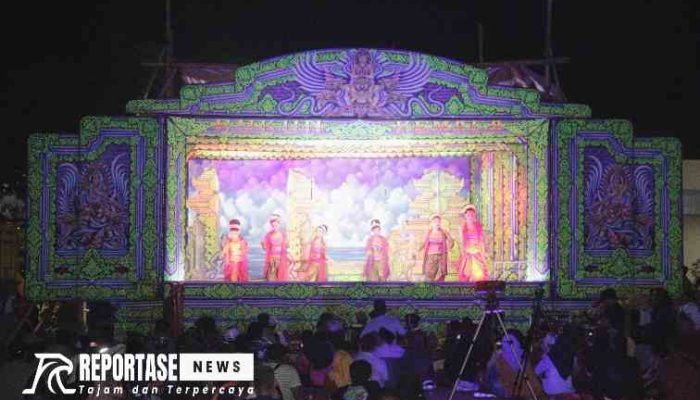 Kesenian Drama Tradisional Meriahkan HUT Bhayangkara Ke-78