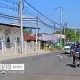 Kondisi jalan penuh serakan sampah