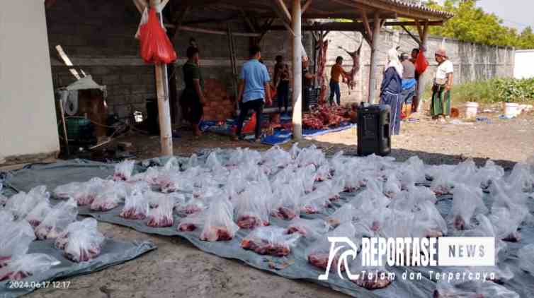 Ponpes HATI Rangkang siap bagikan ratusan paket daging kurban kepada masyarakat Kota Kraksaan.