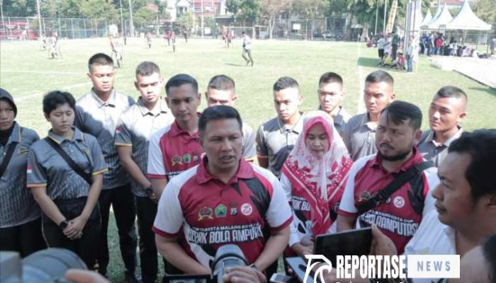 Pj. Wali Kota Apresiasi Turnamen Sepak Bola Amputasi Kapolresta Malang Kota Cup 2024
