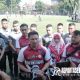 Pejabat ( Pj) Wali Kota Malang Dr. Ir. Wahyu Hidayat, MM yang menyaksikan pertandingan tersebut bersama Dandim 0833/Kota Malang, Letkol Arm. Aris Gunawan, M.Han