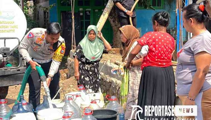 Atasi Dampak Kekeringan, Polres Jember Bangun Sumur Bor 125 KK Warga