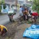 Kebersamaan Babinsa Klampokarum dan Warga dalam Kerja Bakti