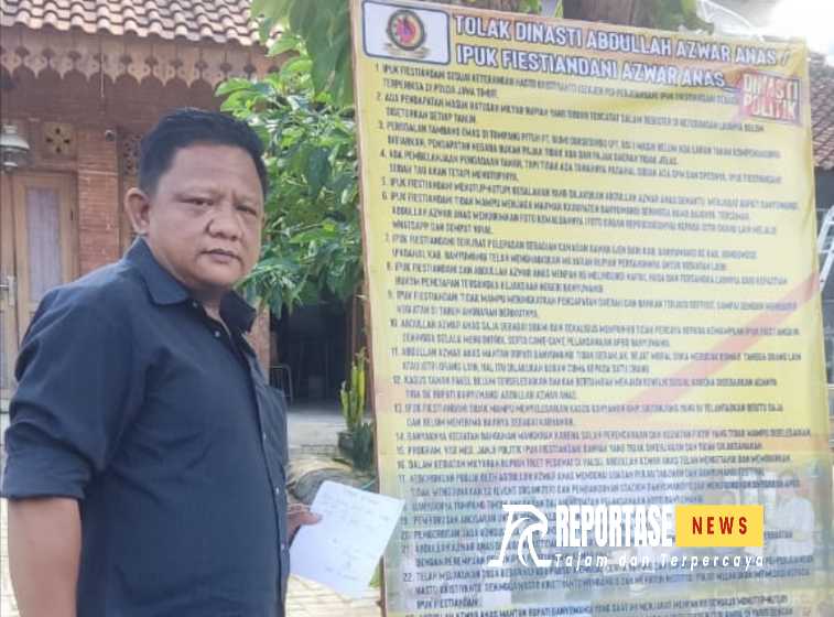 Ketua Aliansi Info Warga Banyuwangi (IWB) Abi Arbain.