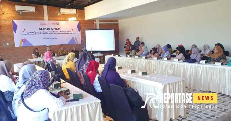 Dinas Koperasi, Usaha Mikro, Perdagangan dan Perindustrian (DKUPP) Kabupaten Probolinggo menggelar Klinik UMKM di Alino Cafe Kraksaan,