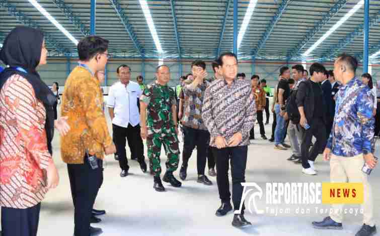 Pj. Nurkholis yang turut hadir bersama Kapolres Probolinggo Kota AKBP Wadi Sa’bani dan Dandim 0820 Letkol Arm Heri Budiasto,