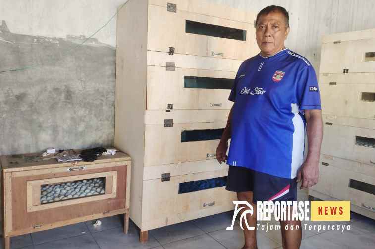 Pengusaha ayam H.Didik Taufik Yulianto, asal Dusun Pandan, Desa Kembiritan, Kecamatan Genteng, Banyuwangi.