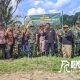 Letkol Arh Joko Sukoyo, S.Sos,. M.Han. Dandim 0825/Banyuwangi bersama para Pasi berkunjung ke Posramil 0825/22 Licin.