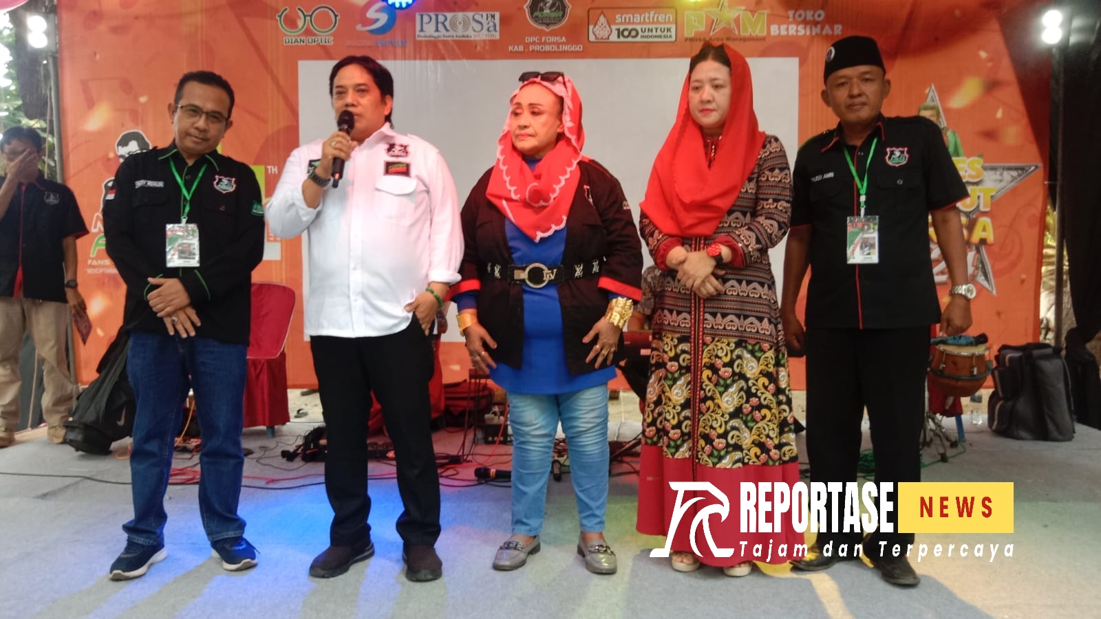 Ketua DPW Forsa Jatim H.ahmad Rifai Al Faris, Ketua DPC Forsa Probolinggo Rusdi Amin, Penasehat Forsa H.Wahid Nurahman (Anggota DPRD), H.Umil Sulistyoningsih (Anggota DPRD) Ketua Panitia Milad Forsa Rudi Rizaldi.