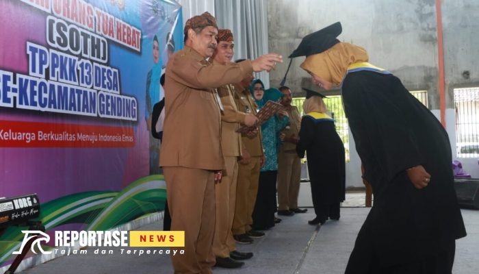 305 Lulusan SOTH Di Kecamatan Gending Diwisuda