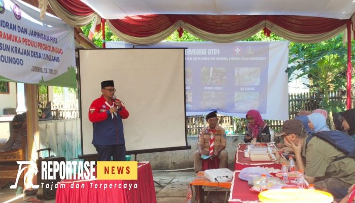 Kwarcab Pramuka Resmikan Pemanfaatan Pompa Hidran dan Jaringan