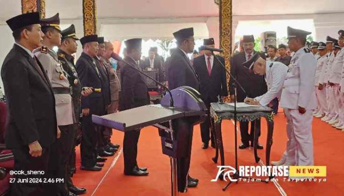 Bupati Achmad Fauzi Wongsojudo Kukuhkan Perpanjangan Masa Jabatan Kades