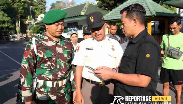 Kodim Lumajang Tindak Tegas Judi Online, Inspeksi Handphone Prajurit dan PNS