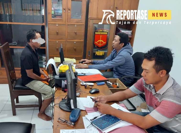 Pelaku Pencuri Battery Tower BTS Ditangkap Satreskrim Nganjuk