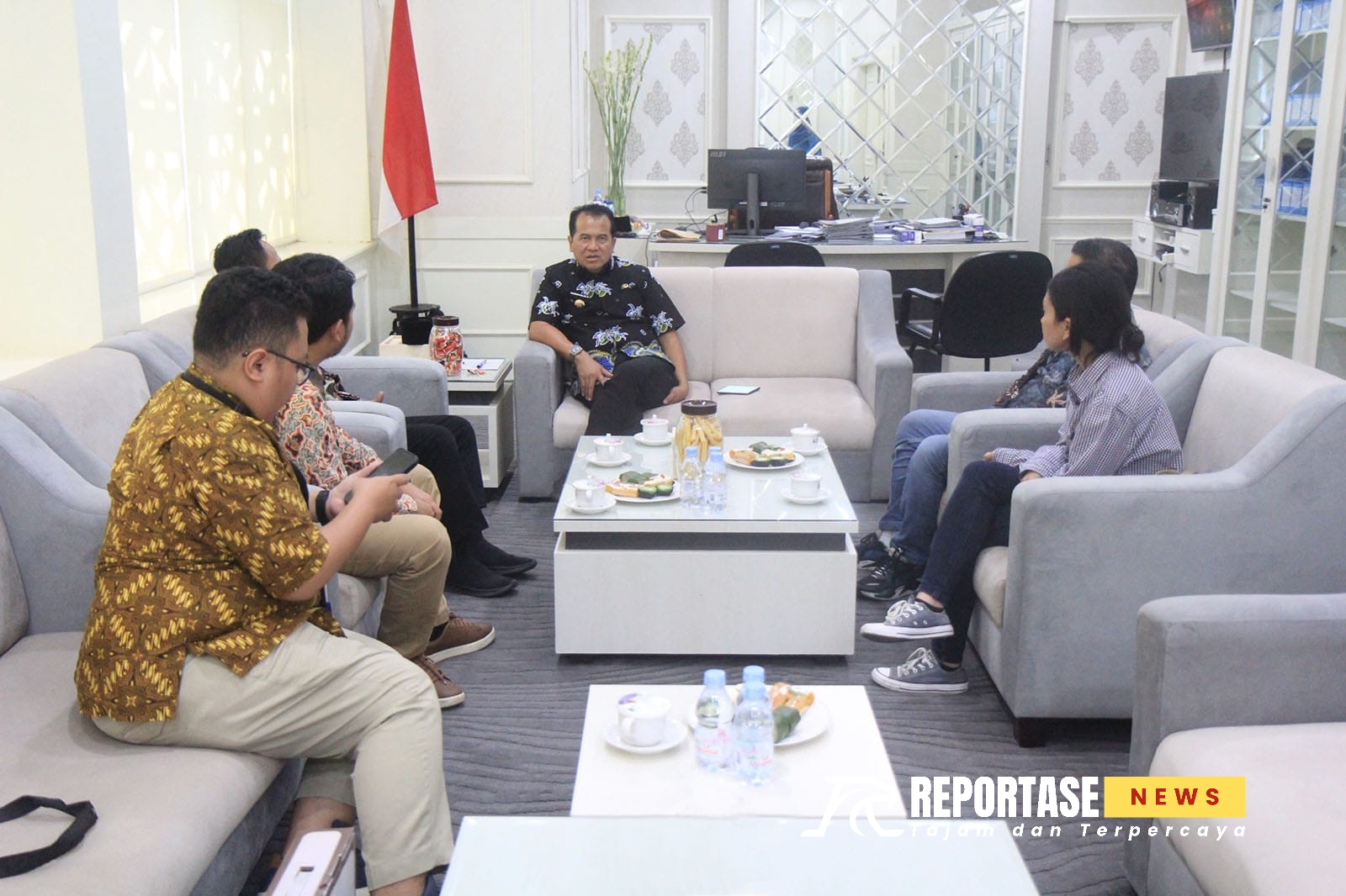 Pj. Wali Kota Probolinggo Nurkholis menerima audiensi PT. PLN (Persero)