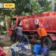Pendistribusian sebanyak 5000 liter bagi 150 Kepala Keluarga (KK) dengan 450 jiwa di Desa Tegalsono