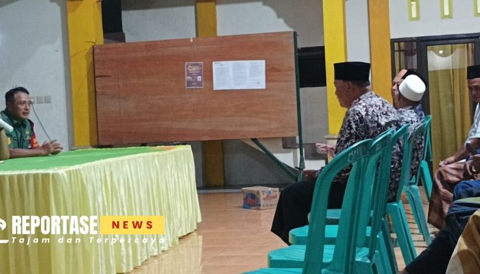 Babinsa Wonokerto Ikuti Musyawarah Sedekah Desa dan Persiapan HUT RI ke-79 di Desa Wonokerto