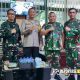 Danrim 0821 Letkol Inf Ronny Wijaya Kuesuma kedatangan tamu Kepala Operasi Udara II (Kaoopsau II)