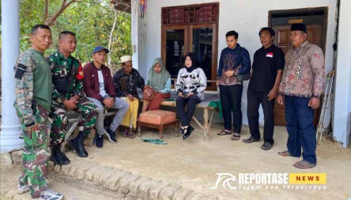 Camat Tlanakan Kunjungi Penderita Kanker Akut di Desa Ambat