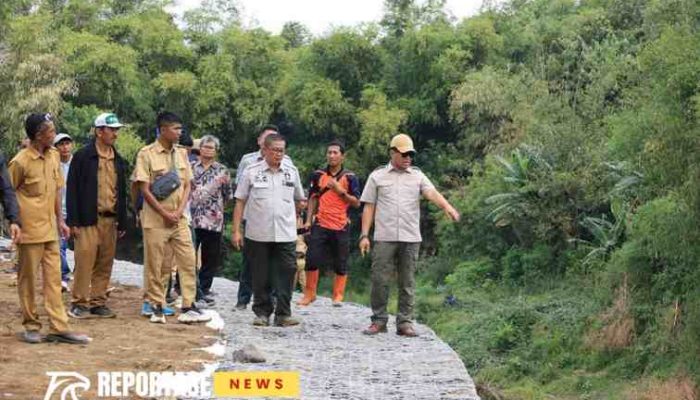 Bantuan Proyek Bronjong 15 Miliar Pemprov Jatim Tuntas Lebih Cepat