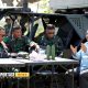 Dandim 0821 Lumajang berdialog dengan para Asisten dari TNI AU dan TNI AD