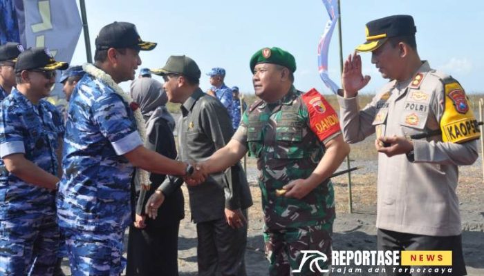 Dandim Lumajang Bersama Forkopimda Sambut Kedatangan Kasau