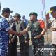 Dandim 0821 bersama jajaran Forkopimda Lumajang sambut kedatangan Kepala Staf Angkatan Udara (Kasau) Marsekal TNI Mohamad Tonny Harjono beserta rombongan