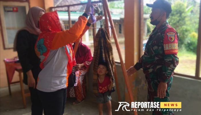 Babinsa terus aktif dalam pendampingan Posyandu di wilayah