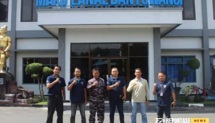 Kuatkan Sinergitas, KJJT Banyuwangi Silaturahmi ke Mako TNI-AL