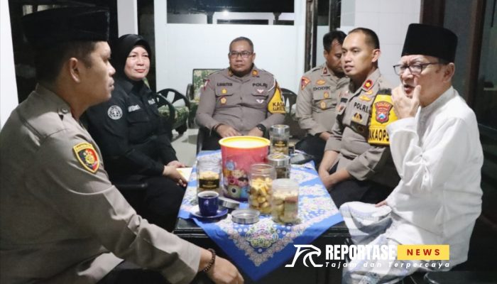Kapolre Sumenep Silaturahmi ke Tokoh Budayawan D Zawawi Imron