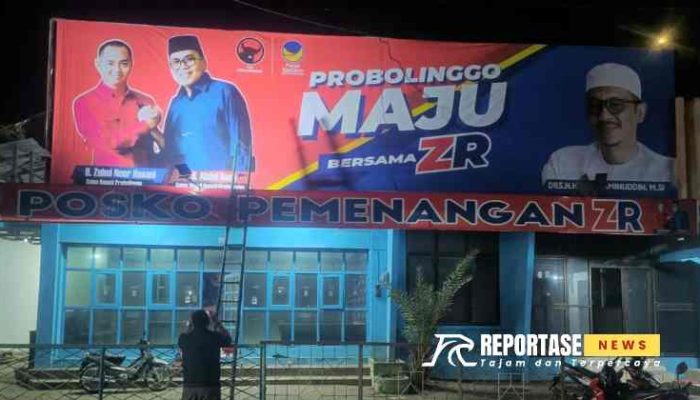 Tim H. Zulmi Noor Hasani Dirikan Posko Pemenangan di HAC Dringu.