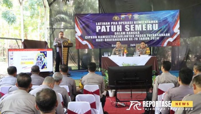 Lat Pra Ops Patuh Semeru 2024, Kapolres Sumenep: Siap Hadapi Berbagai Situasi