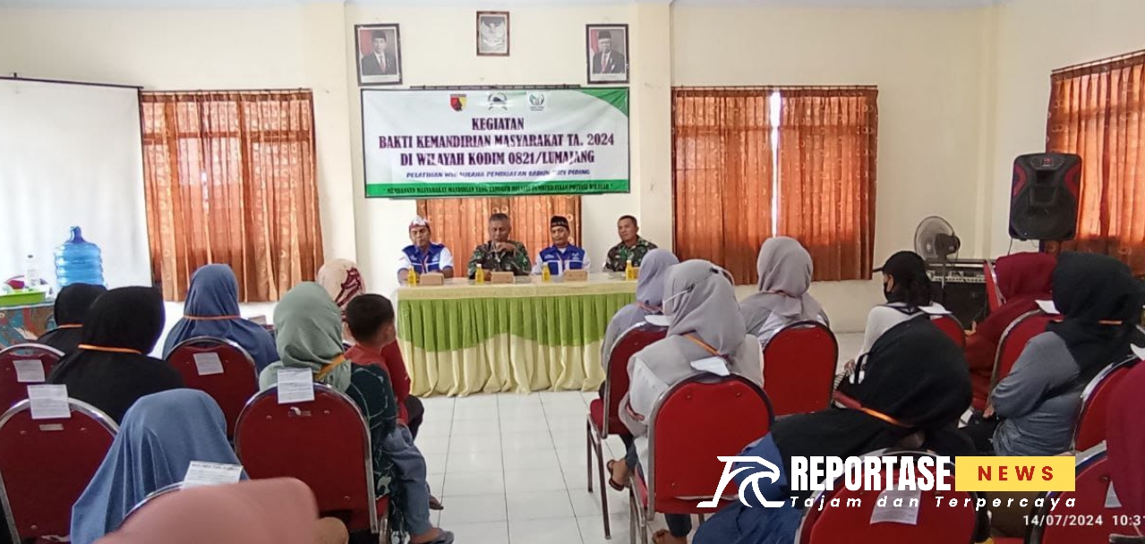 Kegiatan Bakti Kemandirian Masyarakat bertempat di Balai Pertemuan Kelurahan Ditotrunan, Kecamatan Lumajang