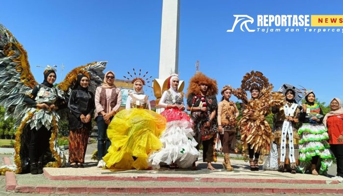 Lomba Fashion Show Daur Ulang Semarakkan HUT CFD ke-2