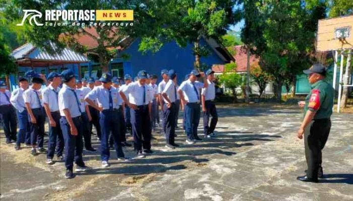 Materi PBB di SMPN 01 Klakah: Tingkatkan Kedisiplinan dan Jiwa Kesetiakawanan Siswa