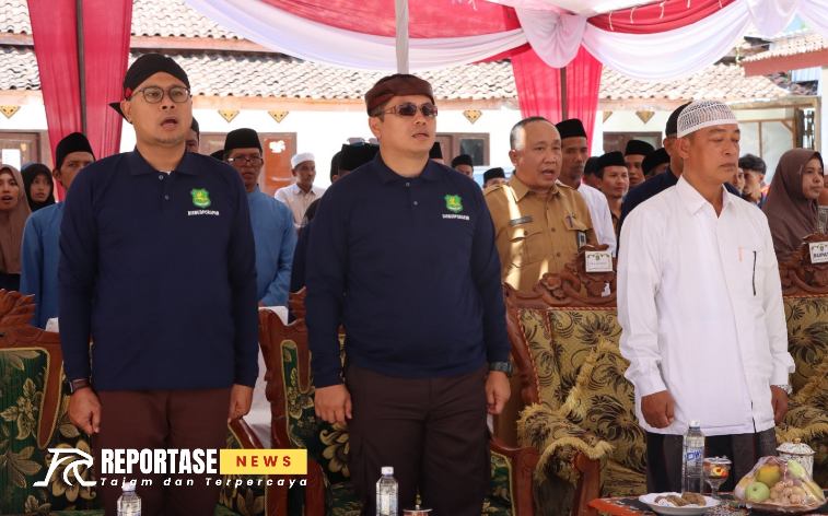 Kapolres AKBP Henri Noveri Santoso, S.H., S.I.K., M.M menghadiri acara Launching Wirausaha Santri Tahun 2024