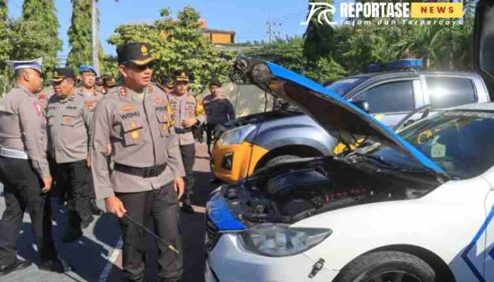 Kapolres Probolinggo Pimpin Apel Gelar Pasukan Ops Patuh Semeru 2024