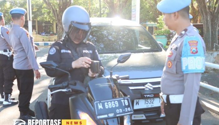 Ops Patuh Semeru 2024, Polres Sumenep Gelar Gaktibplin Personel